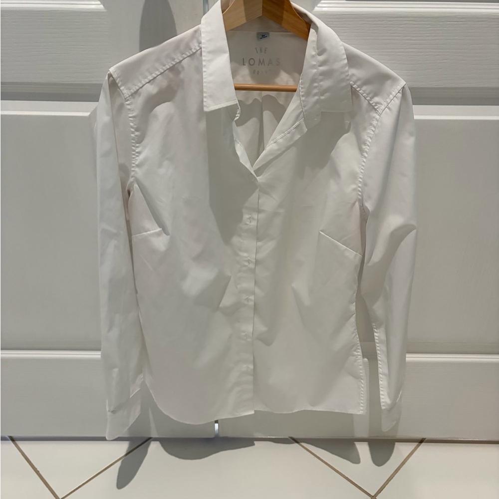 White Button-Up Shirt